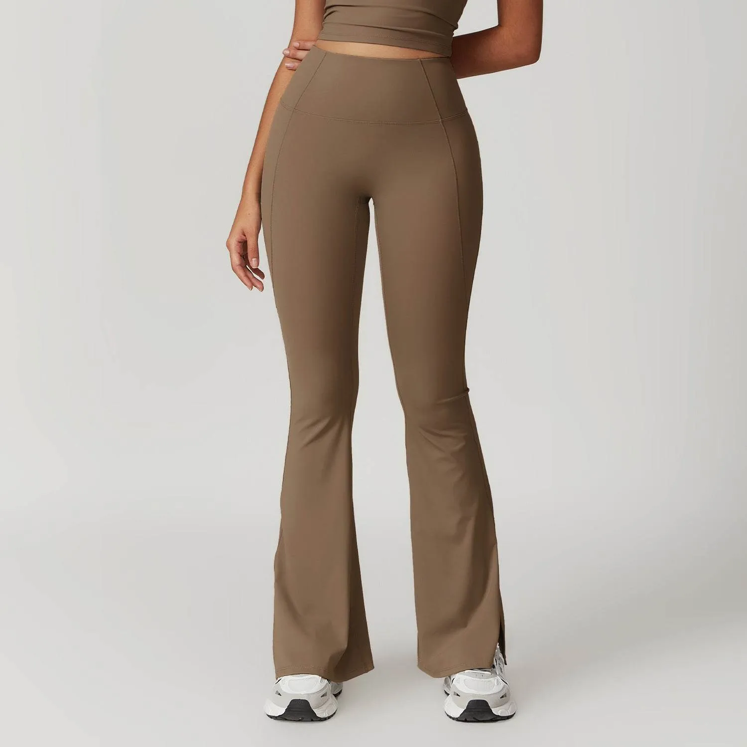 Womens flare leggings for sporty casual wear