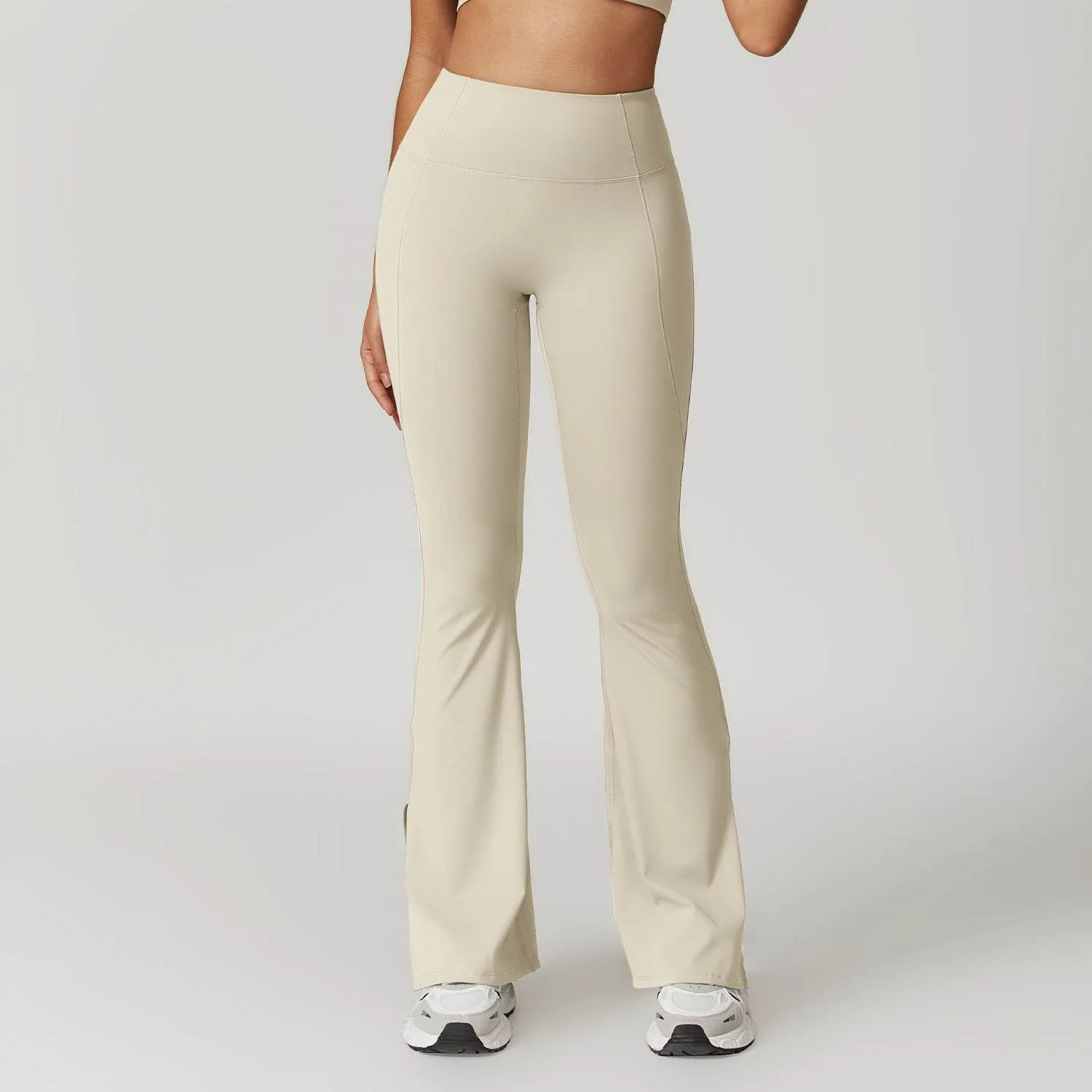 Womens flare leggings for sporty casual wear