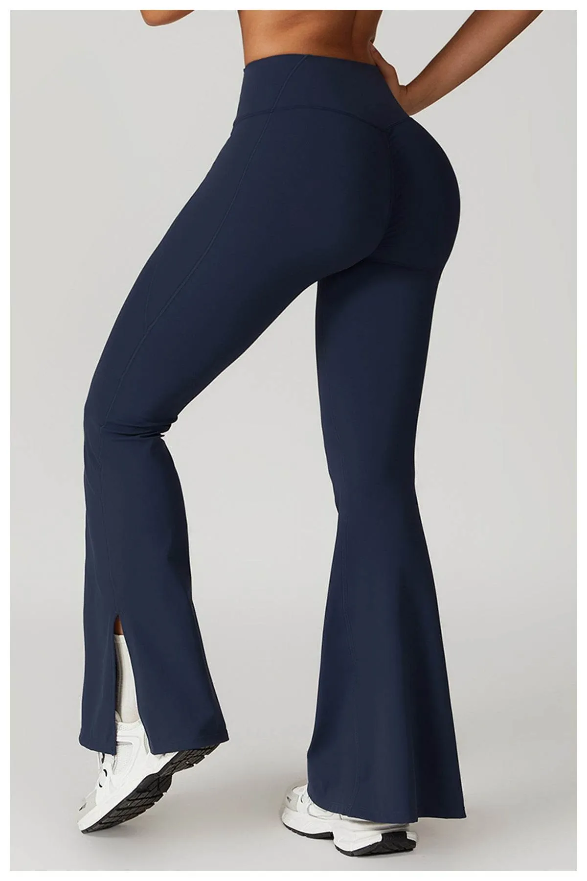 Womens flare leggings for sporty casual wear