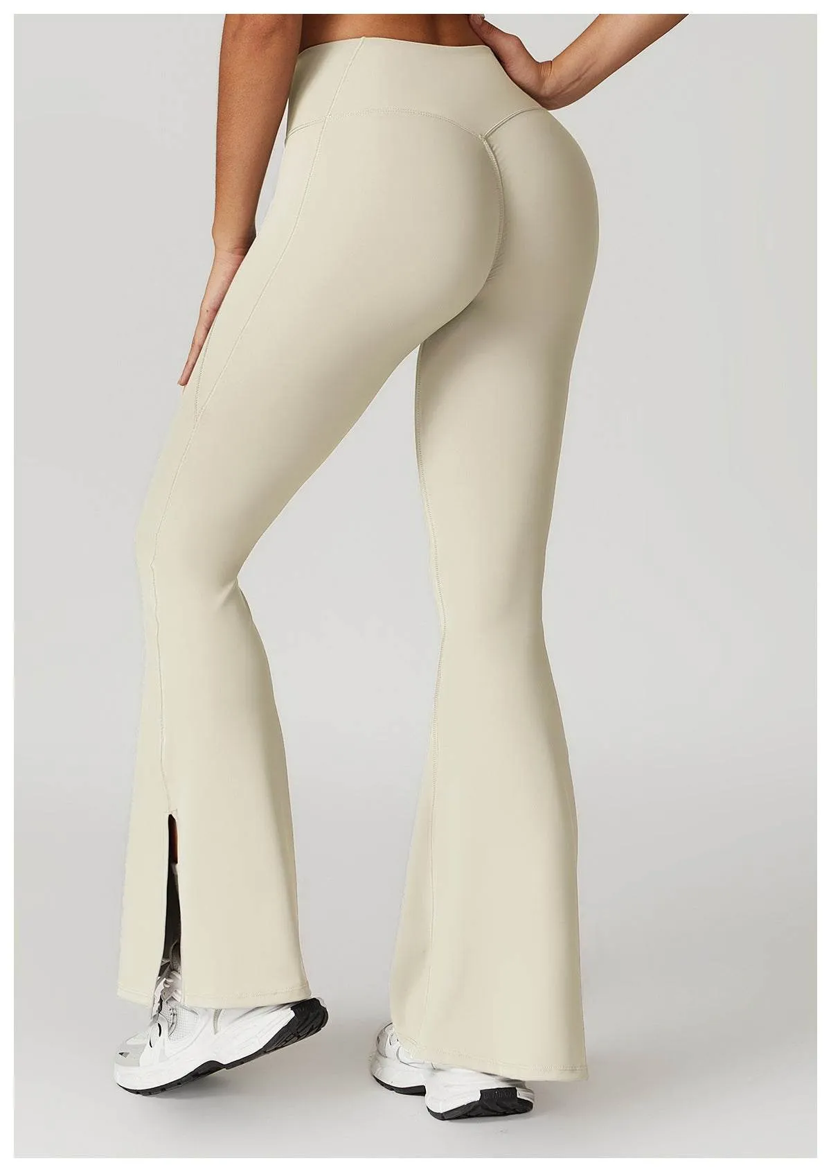 Womens flare leggings for sporty casual wear