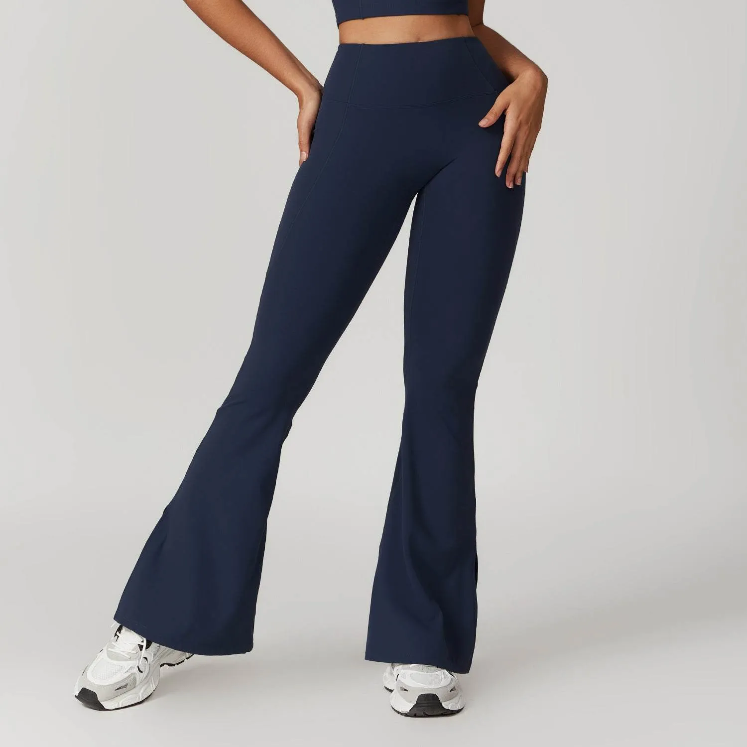 Womens flare leggings for sporty casual wear