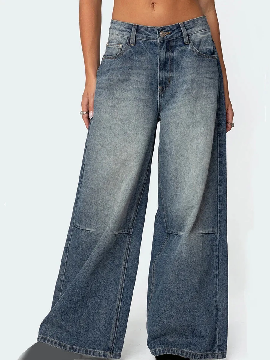 Women’s Loose Fit Wide Leg Jeans