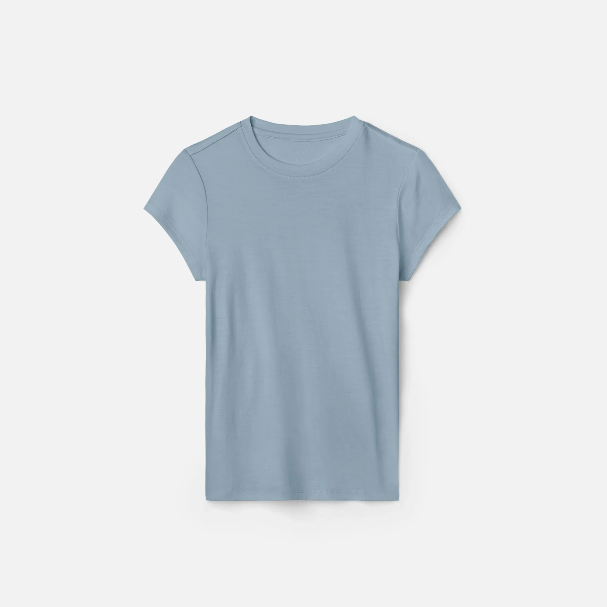 Women's Slim Merino Crew Neck T-Shirt