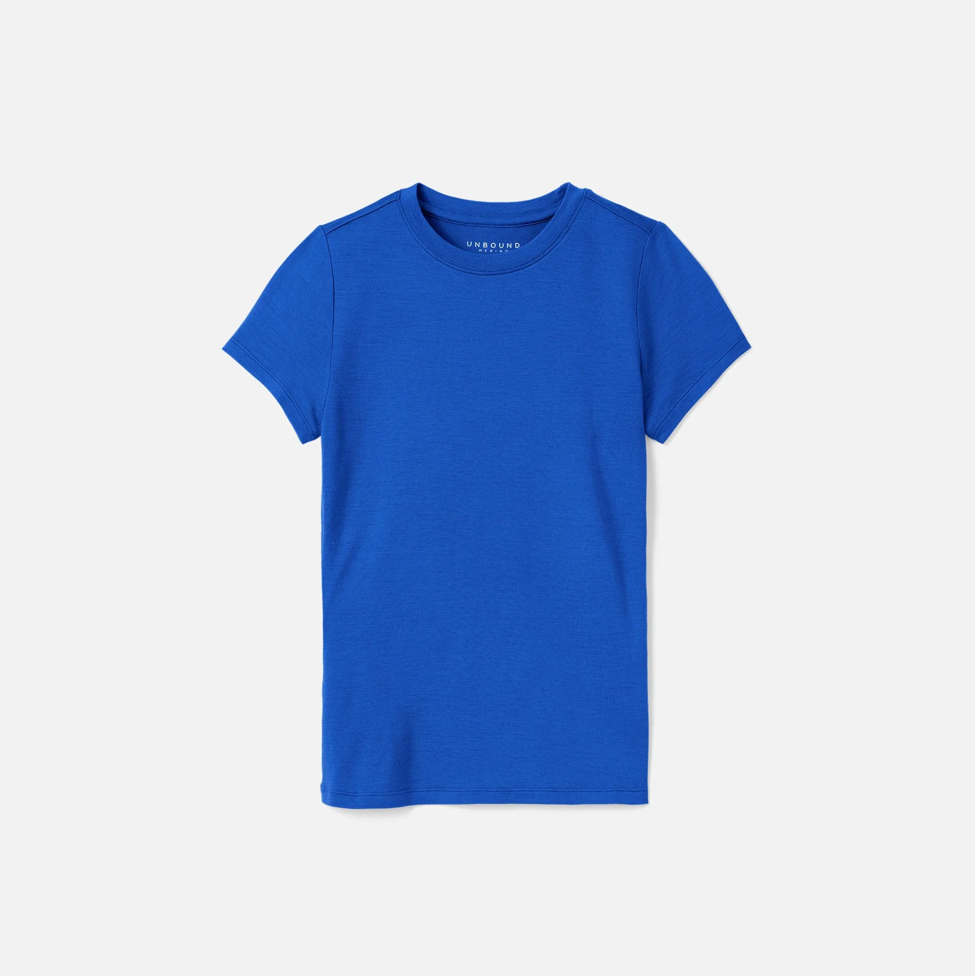 Women's Slim Merino Crew Neck T-Shirt