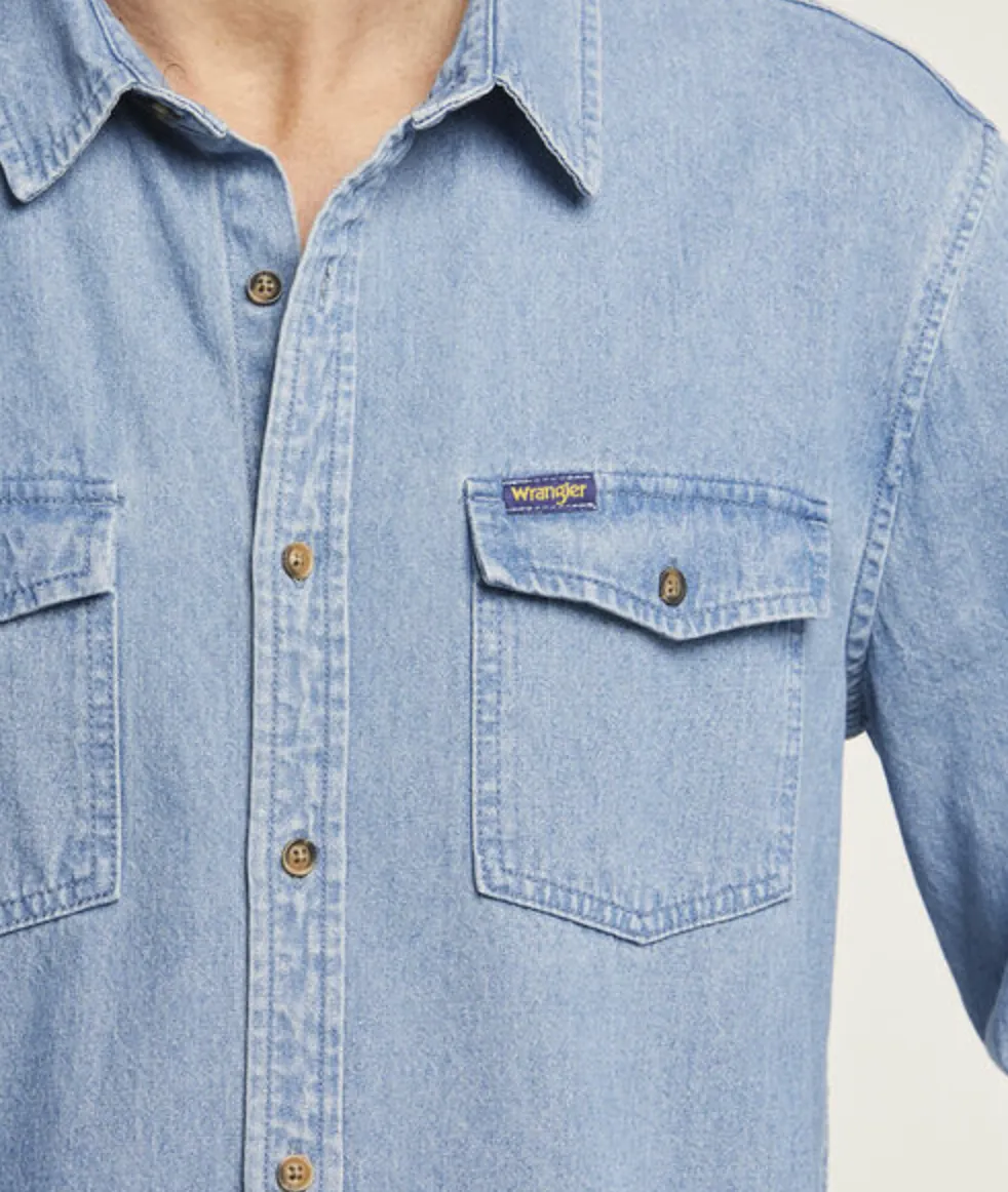Wrangler Roadside Denim Shirt