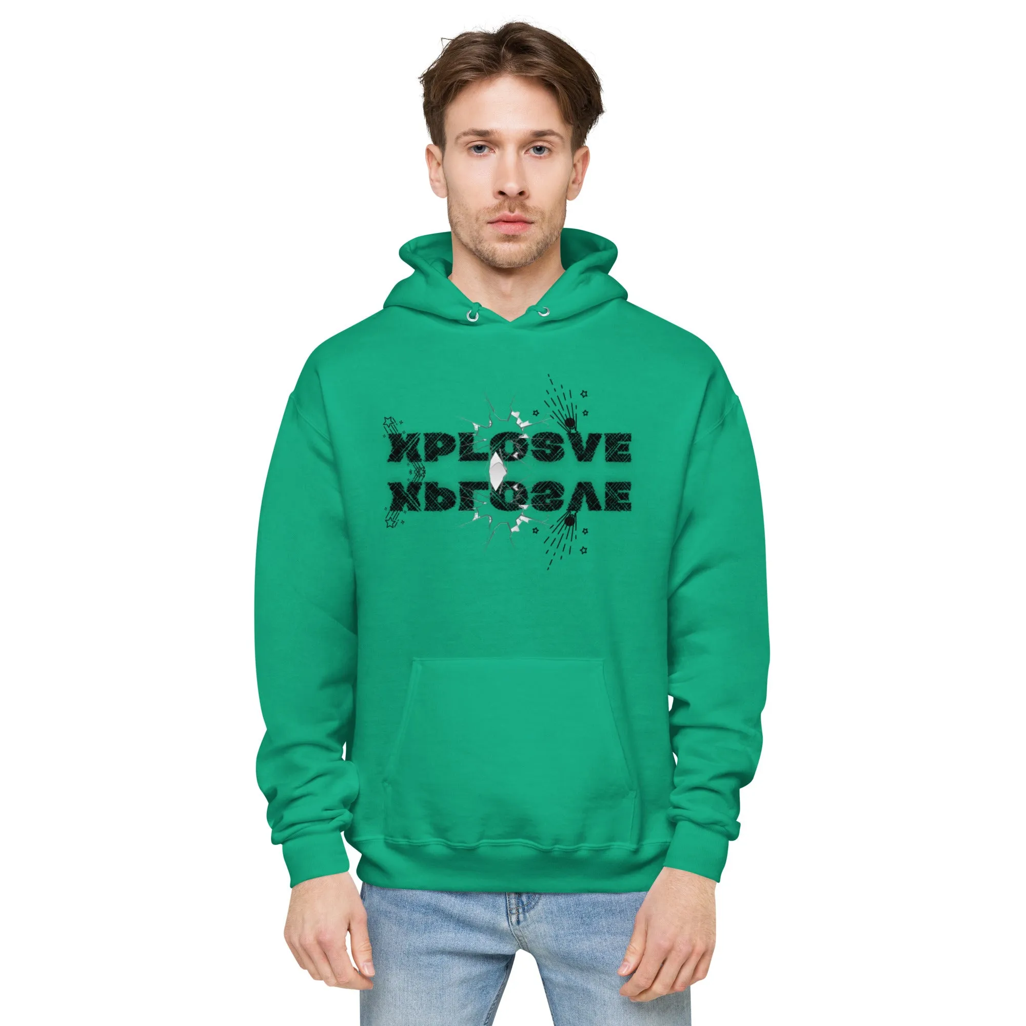 XPLOSIVE Double Down Fleece hoodie