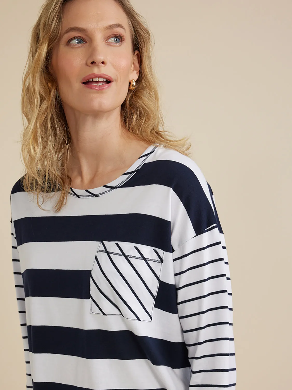 Yarra Trail Stripe Tee YT24W7466