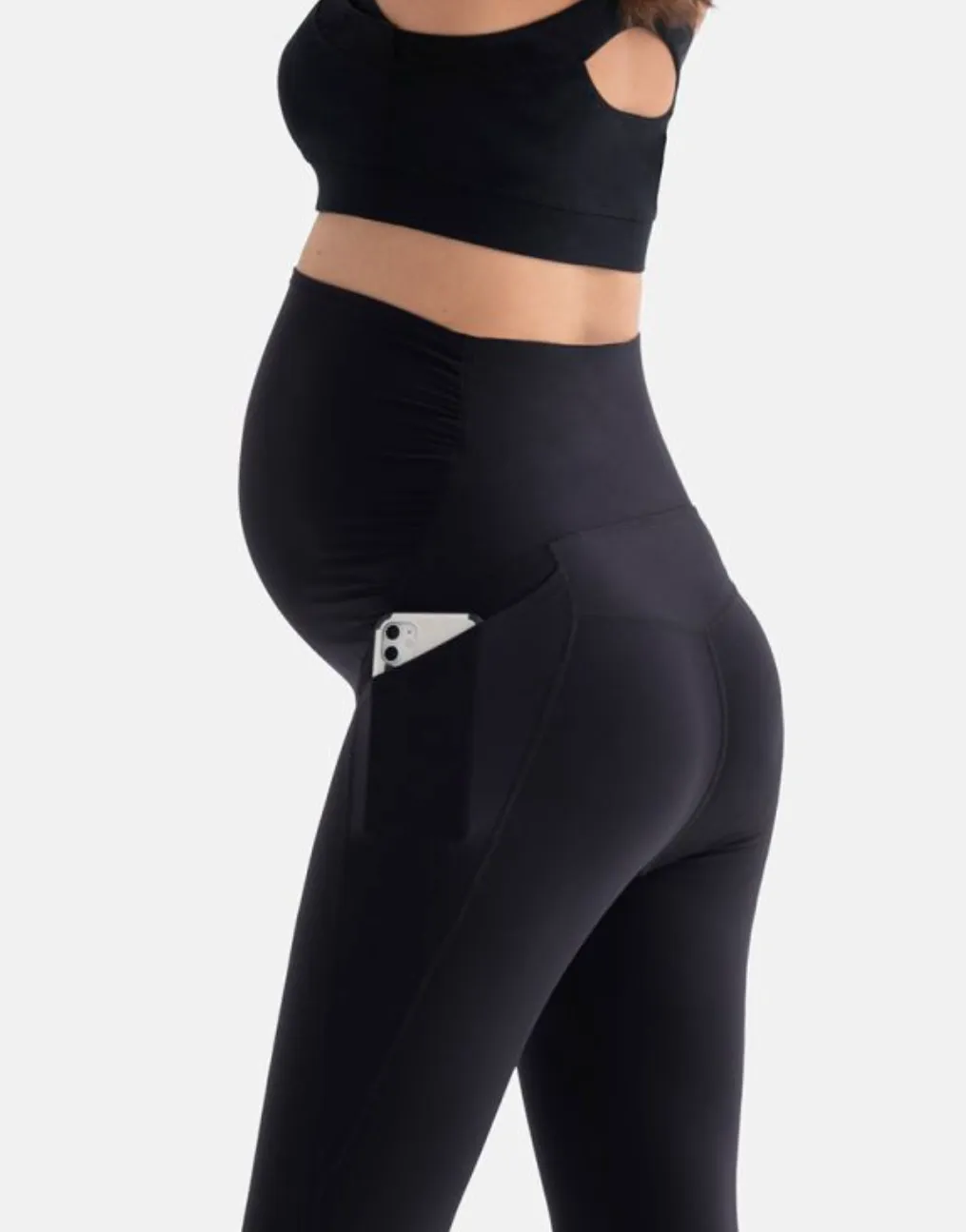 Yelena Black Bump To Postpartum Active Legging