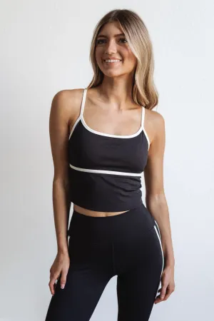 Z SUPPLY: High Contrast Tank-Black