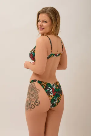 Zanzibar V Shape Bikini Bottom - Urban Jungle