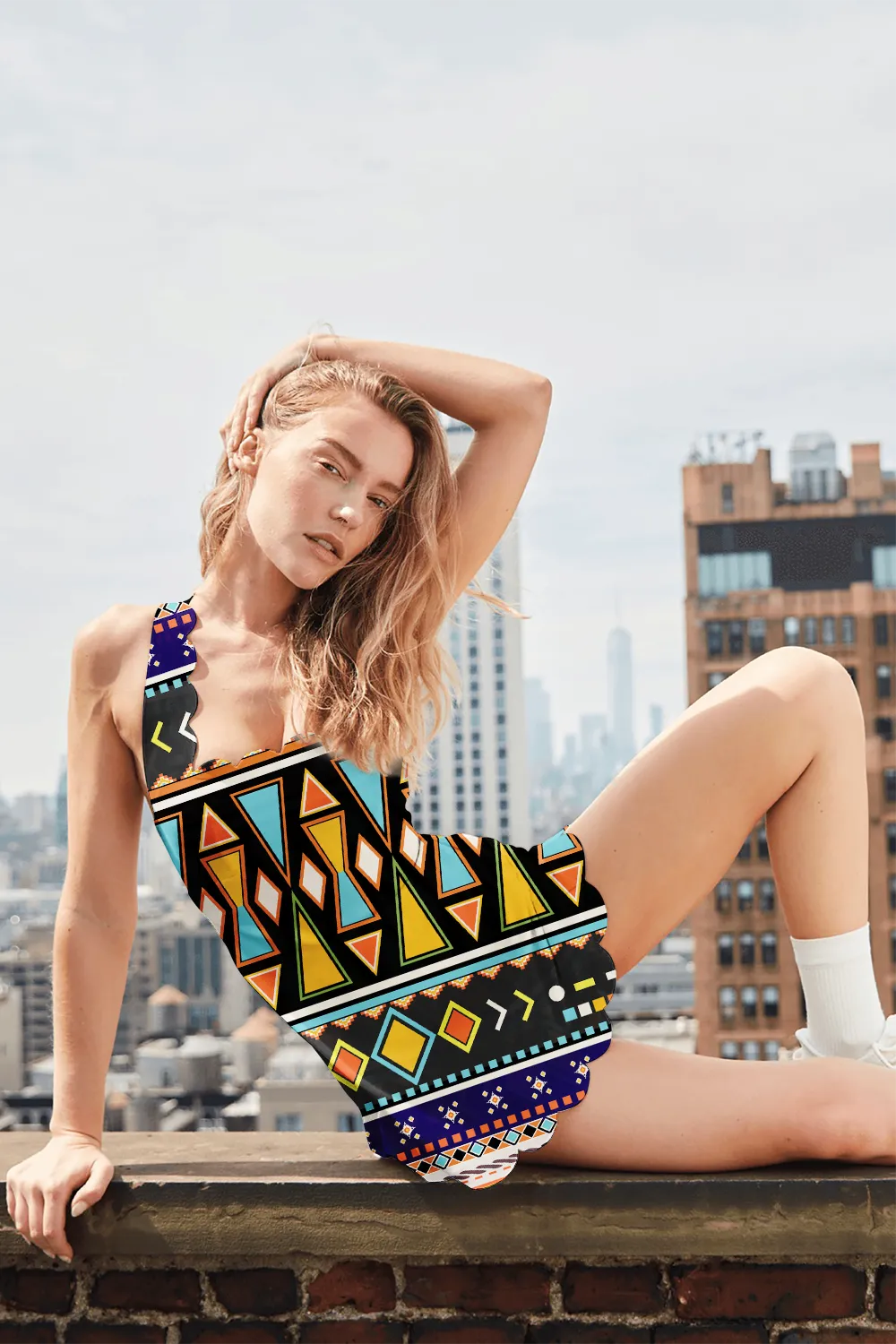 Zulu Scallop Dress